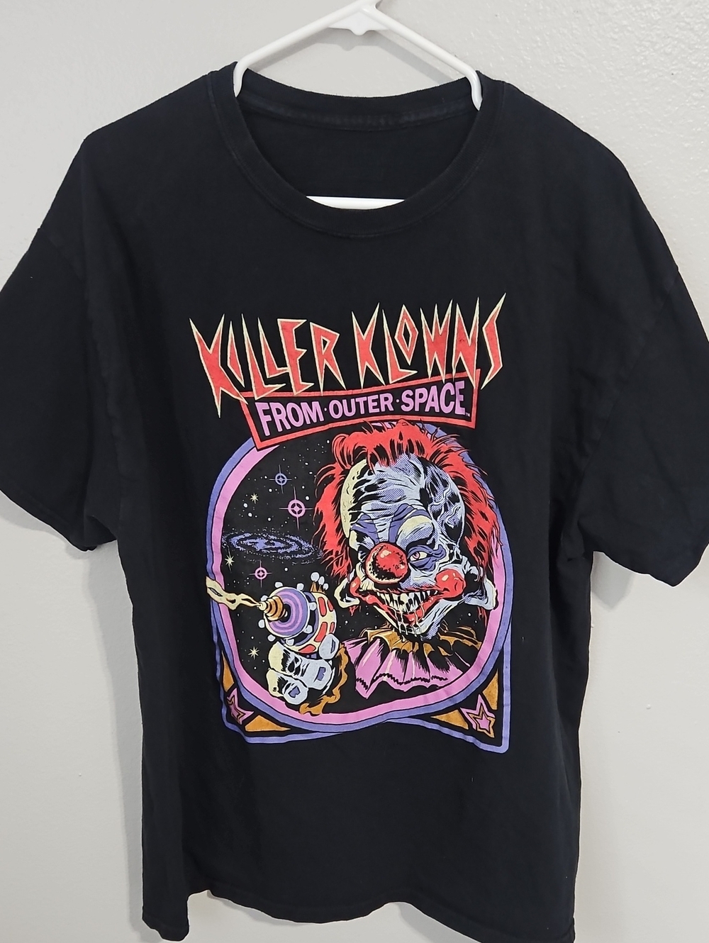 Killer Klowns From Outer Space Vintage Graphic Tee - Black